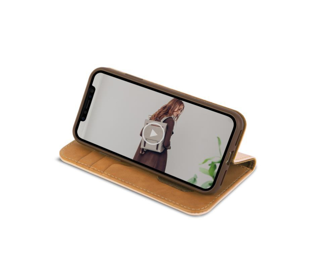 Etui Overture z podstawką do iPhone X/XS Luna różowe - 1389408 - zdjęcie 6
